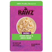 Rawz Shredded Chicken & Cheese Recipe Cat Food